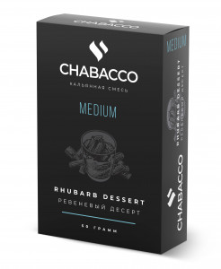 Chabacco (на основе чайного листа)Ruhbarb desert (Ревеневый десерт)