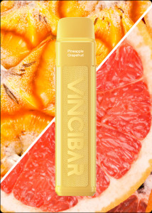 Zoovoo Vincibar by Voopoo F2500Pineapple Grapefruit