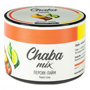 Chaba (безникотиновая смесь)Mix Персик-Лайм