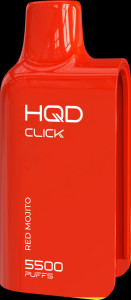 Картриджи HQD Click 5500Красный Мохито