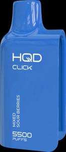 Картриджи HQD Click 5500Смешанные Кислые Ягоды