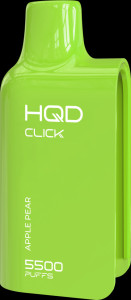 Картриджи HQD Click 5500Яблоко Груша