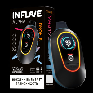 Inflave Alpha Strong 25 000Малиновое Мороженное