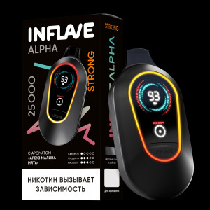 Inflave Alpha Strong 25 000Арбуз Малина Мята