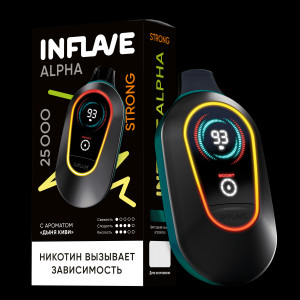 Inflave Alpha Strong 25 000Дыня Киви