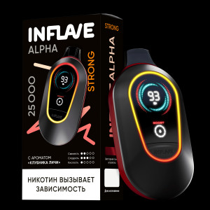 Inflave Alpha Strong 25 000Клубника Личи