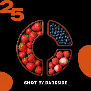 Darkside SHOT25 Клубника, Черника, Личи