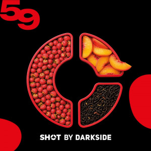 Darkside SHOT59 Земляника, Персик, Чай